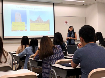 Kwok Scholarship Information Session at the Chinese University of Hong Kong - 1