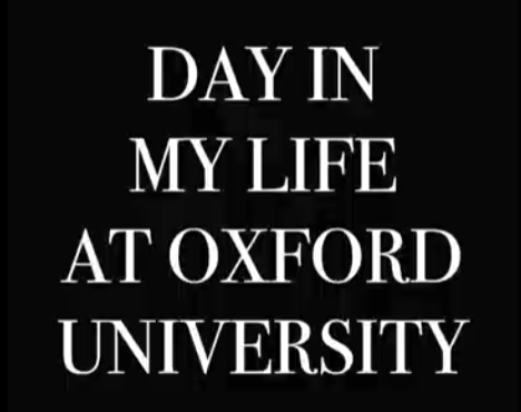 A day in my life at Oxford University